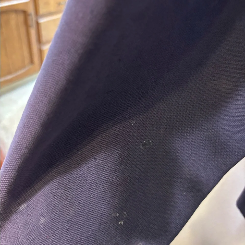 Carhartt Blue Zip-Up Hoodie; heavy-duty, worked in classic - Picture 6 of 7